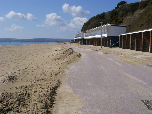 Promenade at Flag Head Chine - geograph.org.uk - 775286