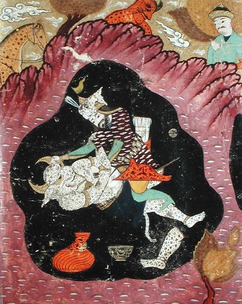 File:Rostam killing the White Demon.jpg