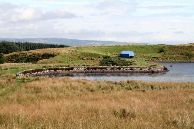 File:The Dam at Killypole Loch. - geograph.org.uk - 558315.jpg