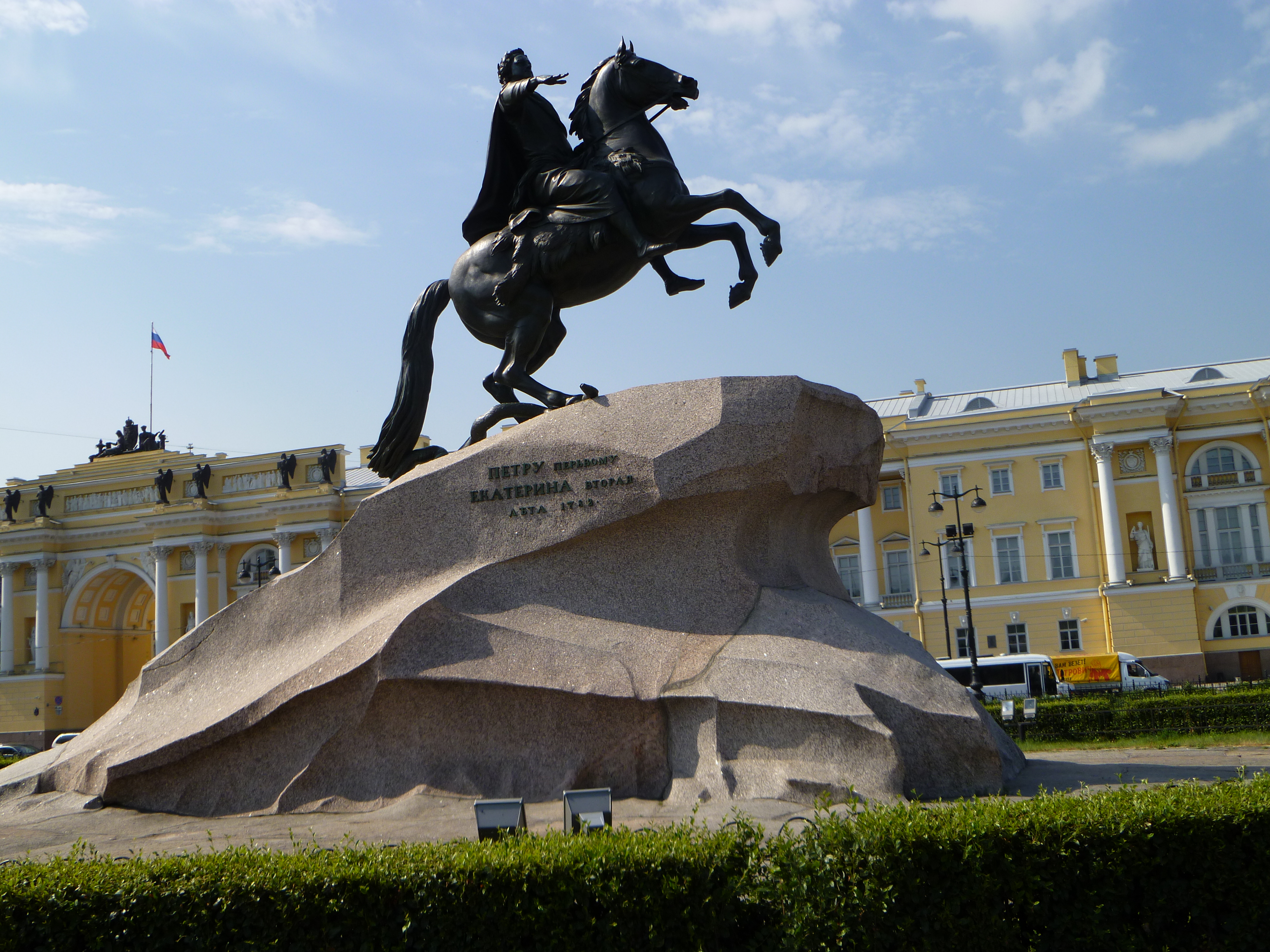 Медный всадник в питере фото