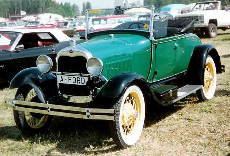 1929 Ford model a cabriolet #4