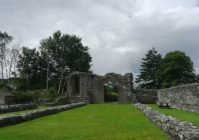 File:Abbey ruins at Strata Florida, Ceredigion - geograph.org.uk - 2005891.jpg