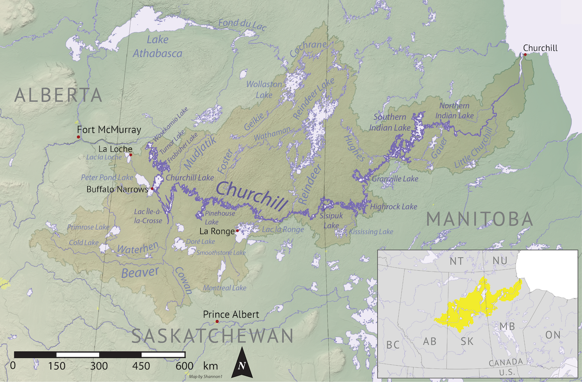 Hudson river map