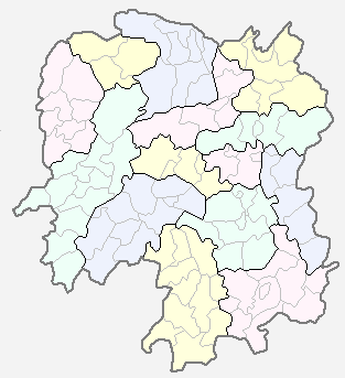 File:County-level divsions of Hunan.png