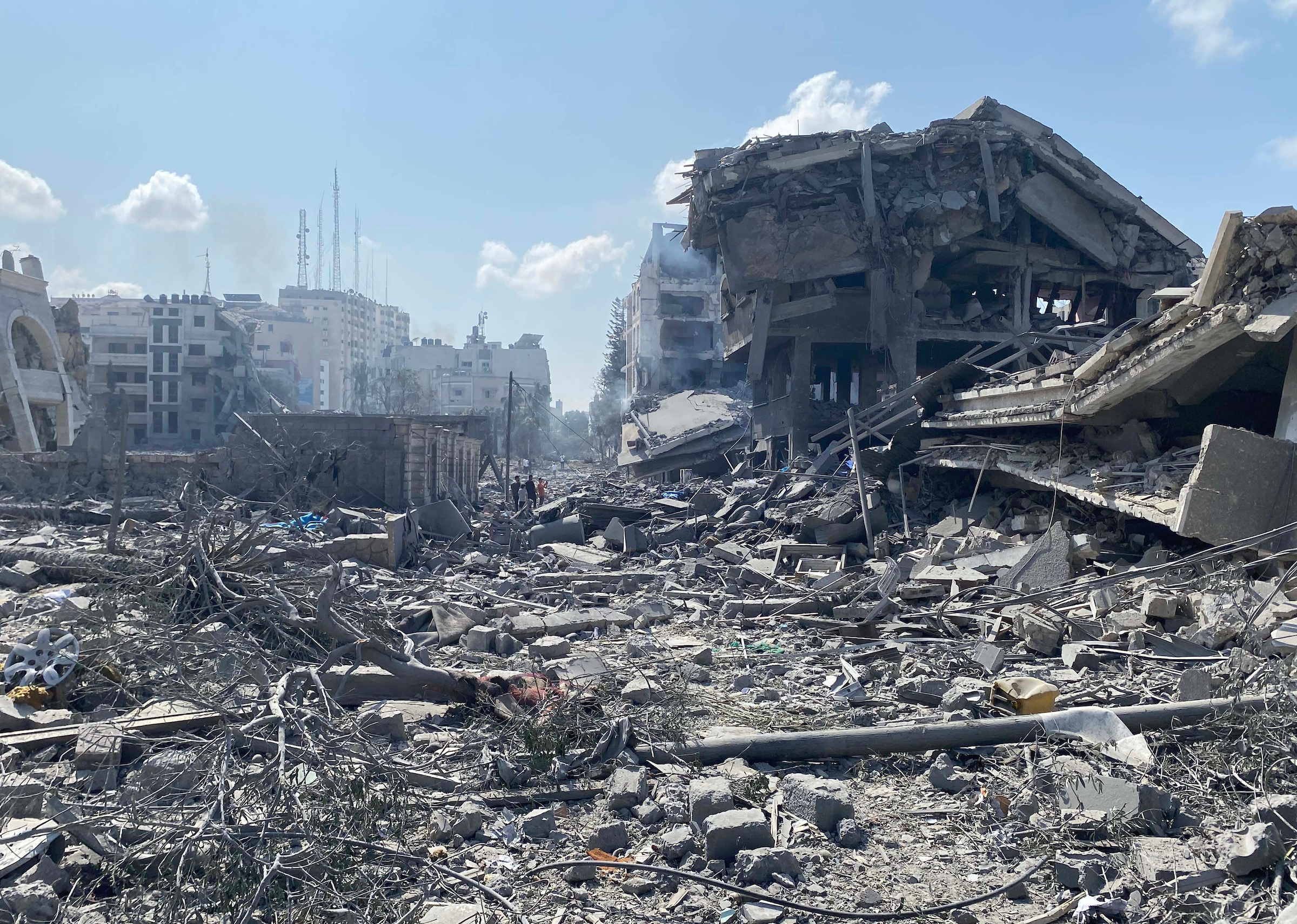 Damage In Gaza Strip During The October 2023 28