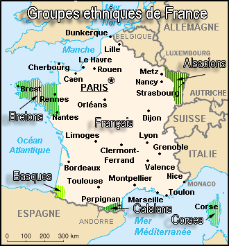 main ethnic groups in france