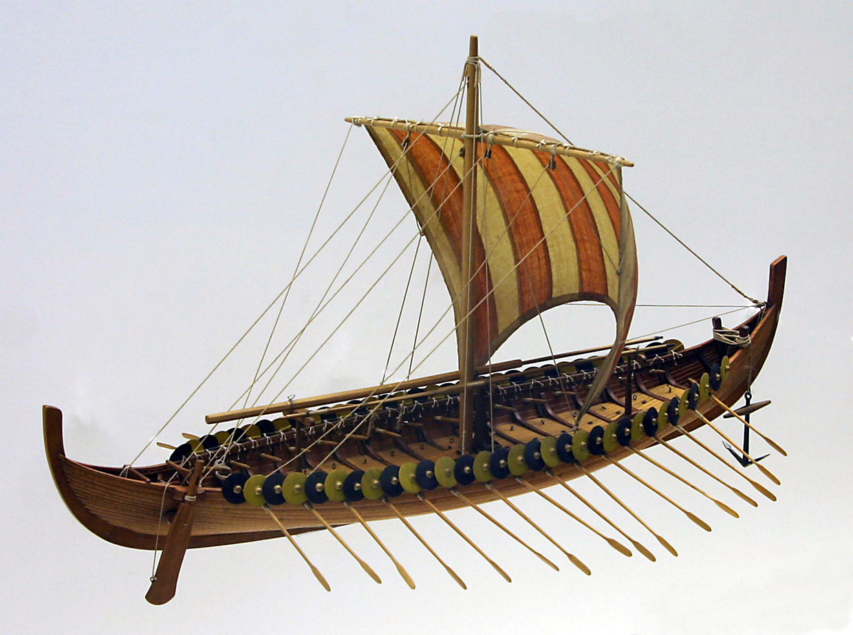 File:Gokstad ship model jpg Wikimedia Commons