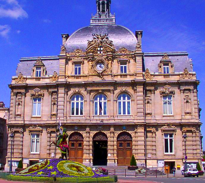  Ayuntamiento de Tourcoing, donde el abuelo de Albert Roussel fue alcalde.