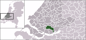 Poziția localității Binnenmaas