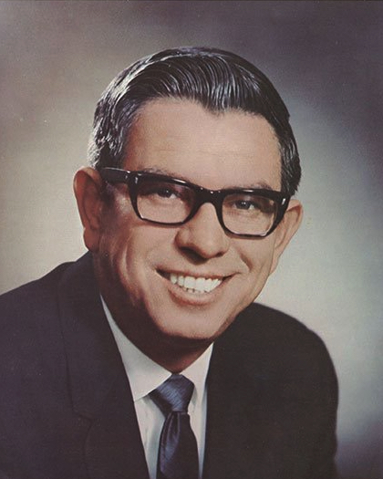 Manuel Lujan Jr. the United States Secretary of the Interior from 1989 to 1993