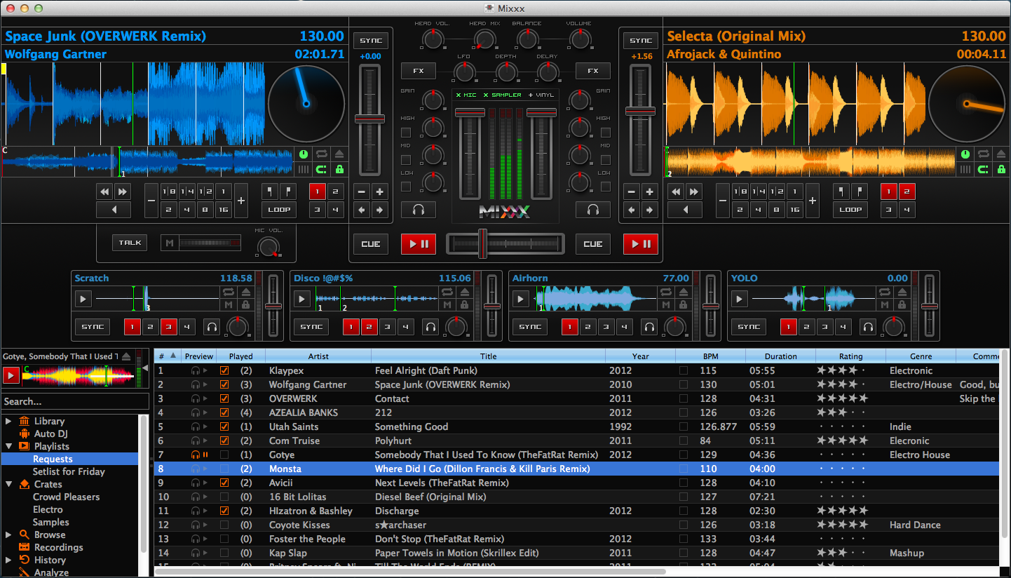 Dj mixer app mac