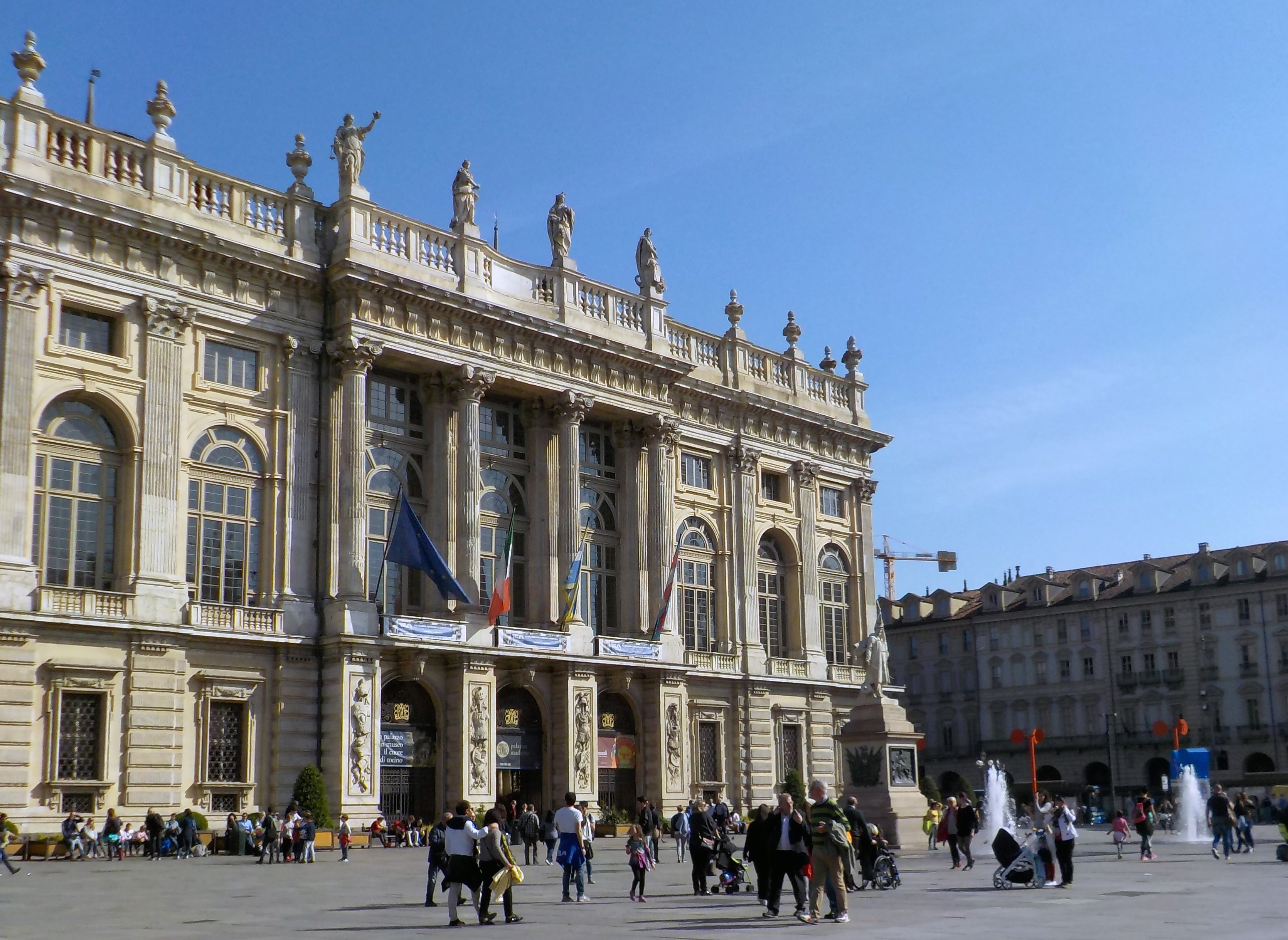 A view of Palazzo Madama