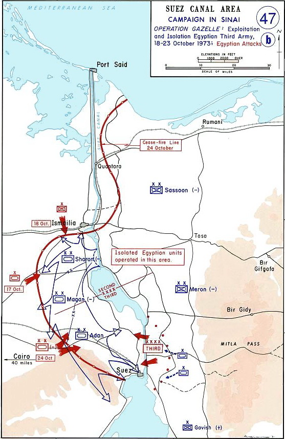 من سفر حرب اكتوبر 1973 .......معركة الاسماعيليه " باجزاء " Operation_Gazelle