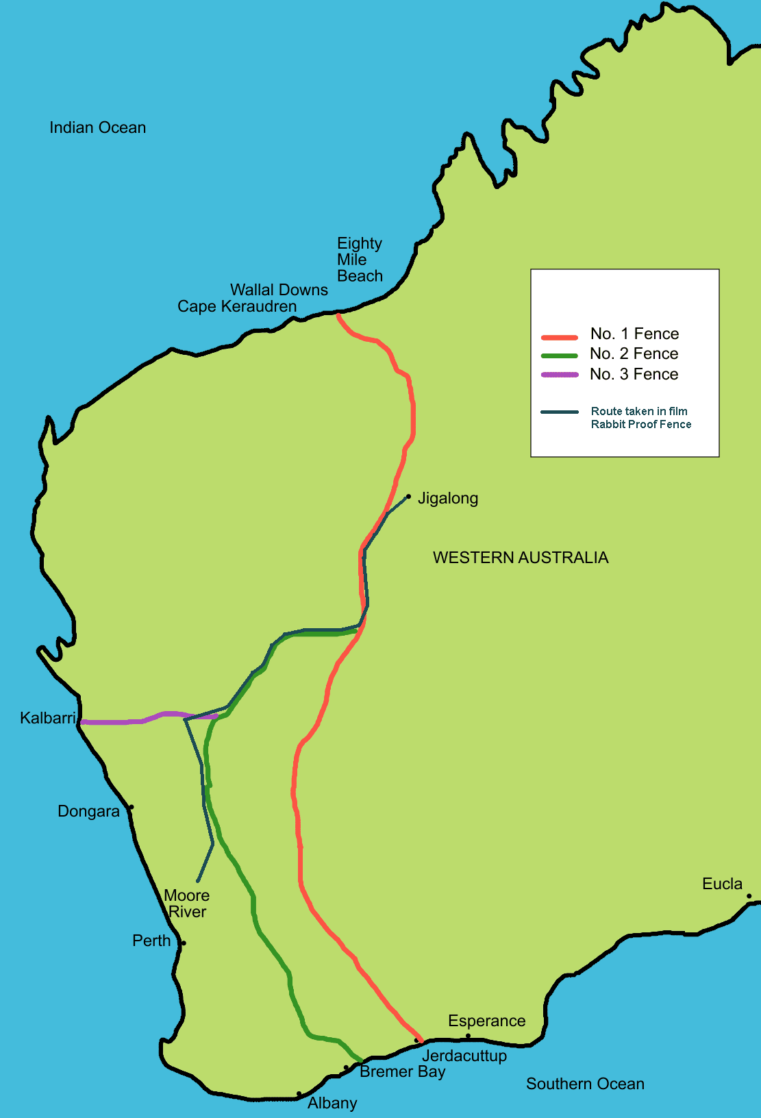 FileRabbit proof fence map showing route.PNG