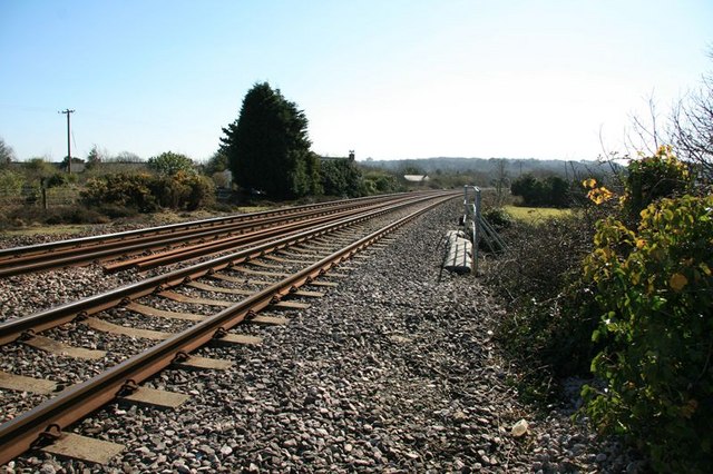File:Railway at Hallenbeagle - geograph.org.uk - 1236156.jpg