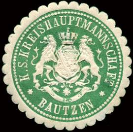 File:Siegelmarke Königlich Sächsische Kreishauptmannschaft - Bautzen W0213463.jpg