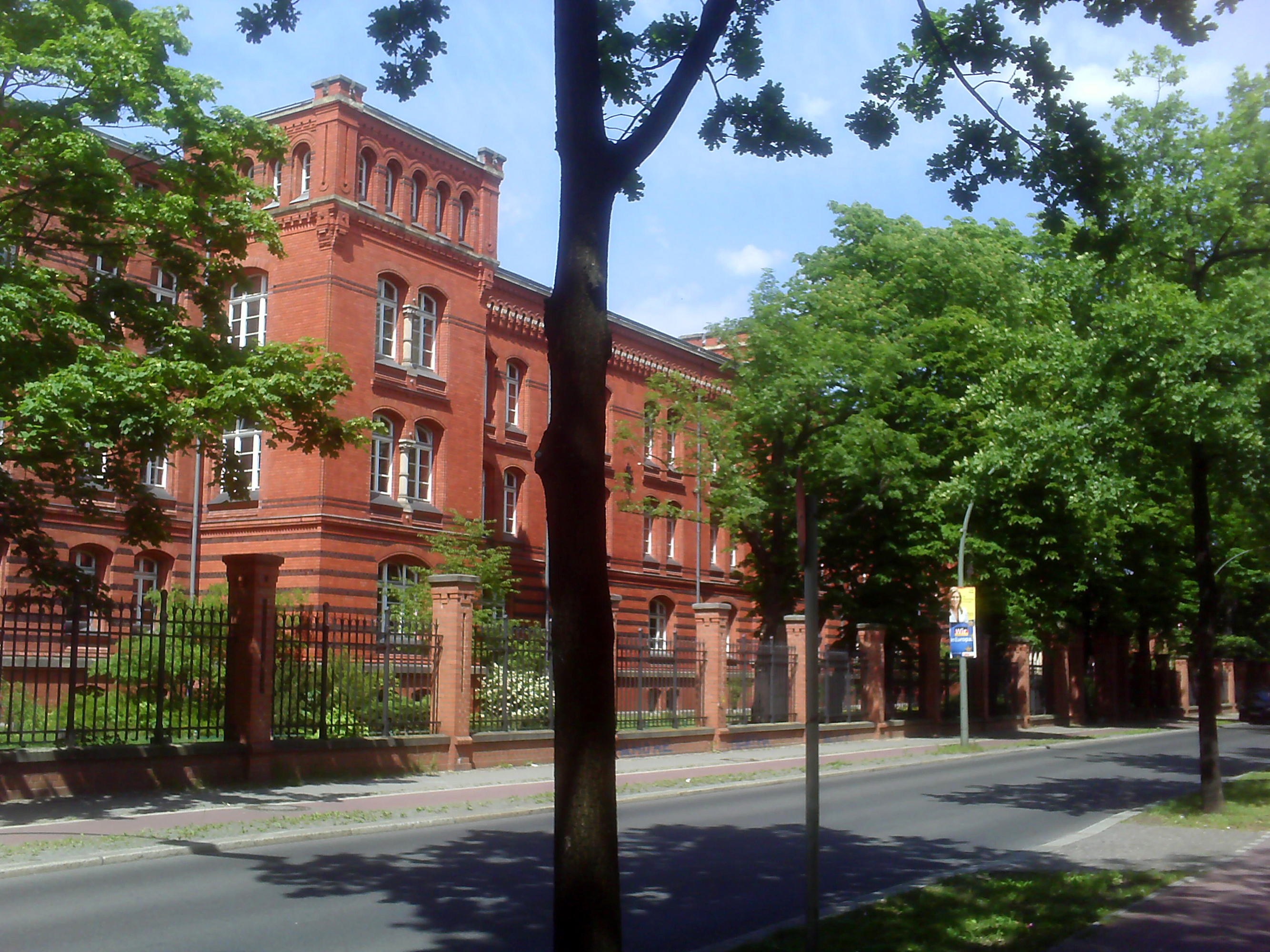 Former Smuts Barracks in Wilhelmstrasse in Spandau in May 2009. It's also the former Army Education ...