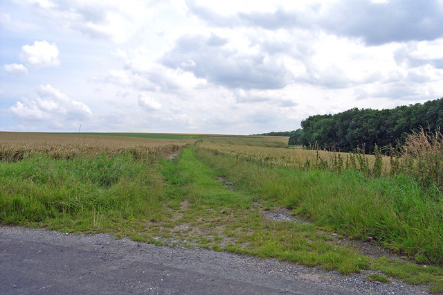 File:The Public Footpath to Elsham Hill - geograph.org.uk - 496323.jpg