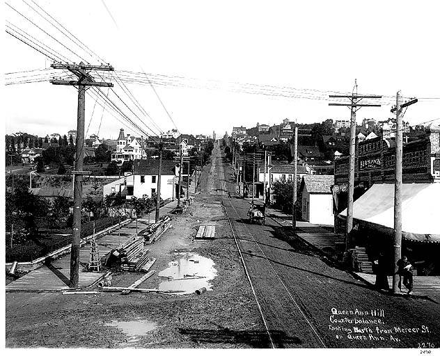 File:The Queen Anne Hill counterbalance looking north from Mercer St on Queen Anne Ave, Seattle (CURTIS 1477).jpeg