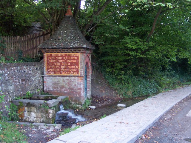 The Spring at Fulking - geograph.org.uk - 61051