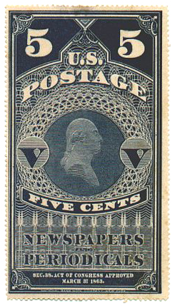 File:US newspaper stamp, 1865 issue.jpg