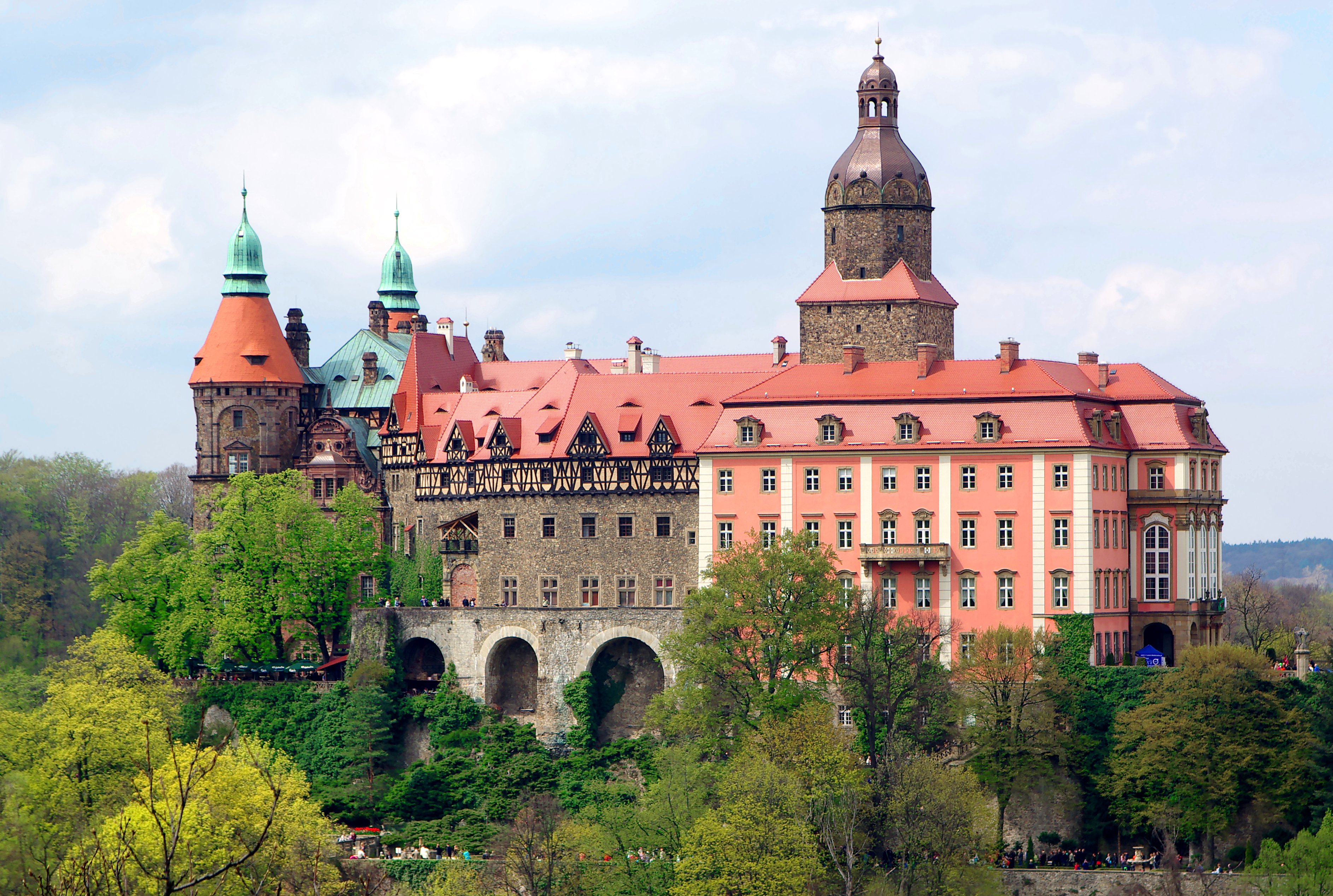 zamek książ - château de książ