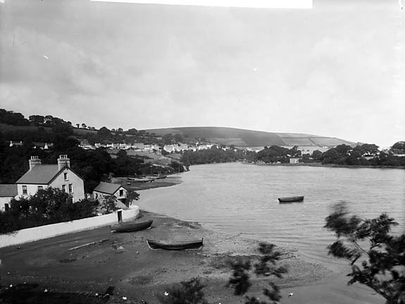 File:A view of St Dogmells from the Malt House NLW3361652.jpg