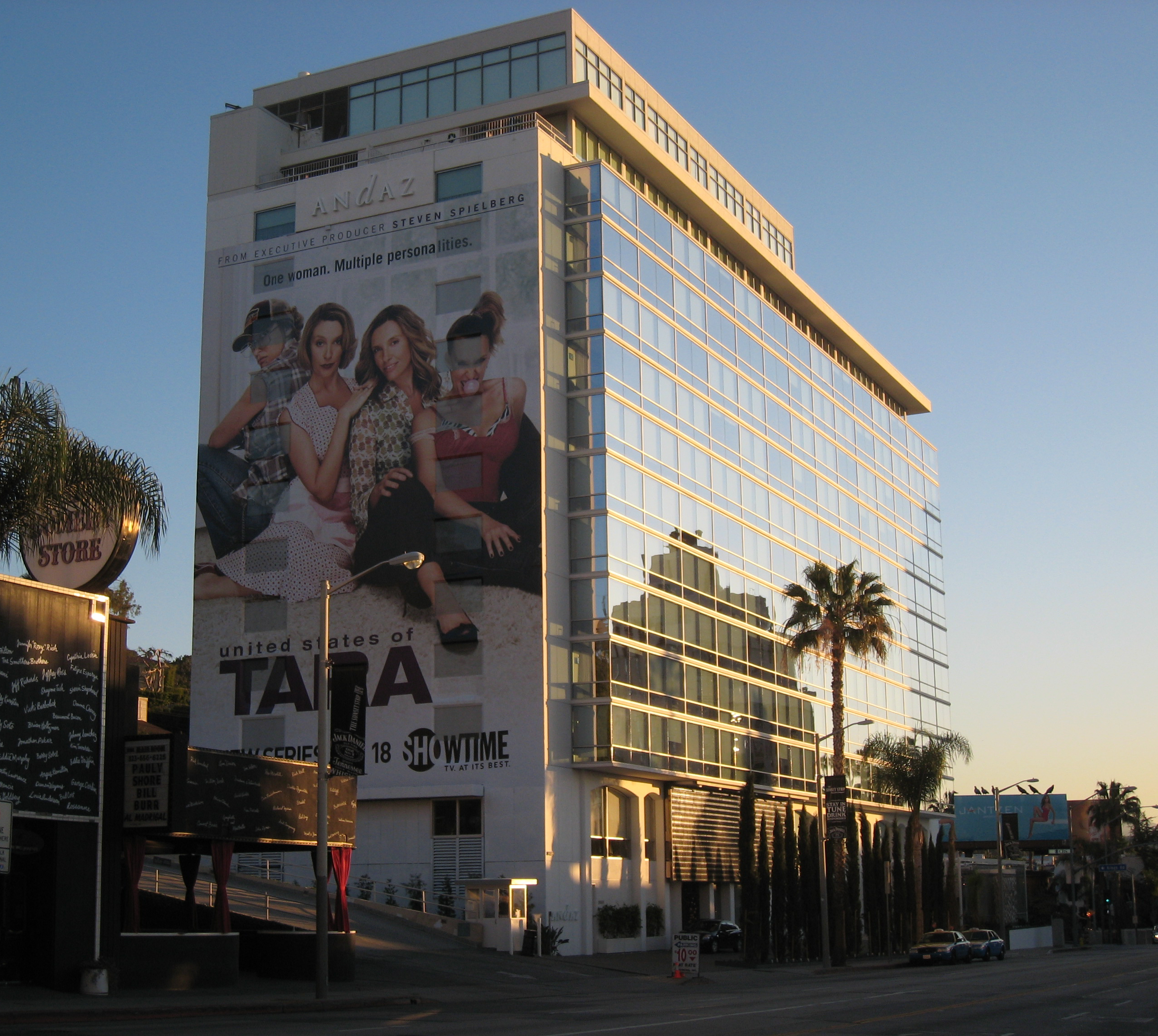 West Hollywood Hotel on Sunset Strip