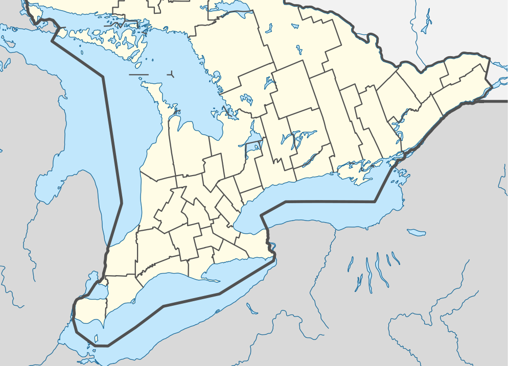 Map Of South Western Ontario File:canada Southern Ontario Location Map.png - Wikimedia Commons