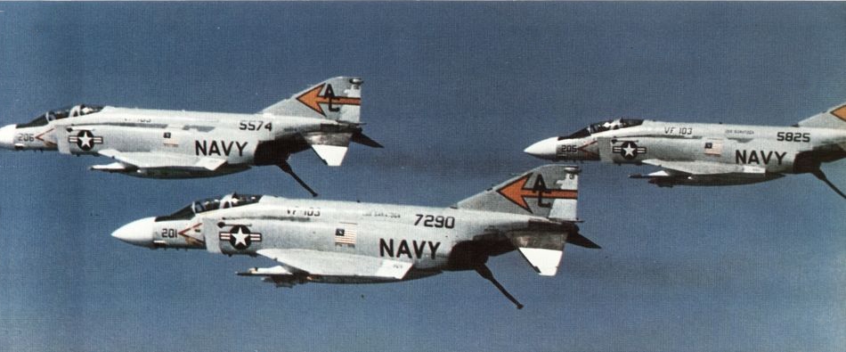 File:F-4J Phantoms of VF-103 in flight in 1976.jpg - Wikimedia Commons