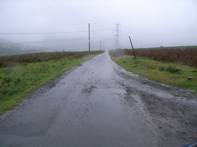 File:Looking down the hill - geograph.org.uk - 564352.jpg