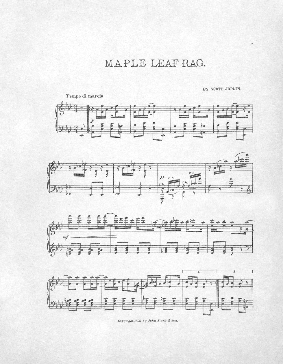 Maple leaf rag