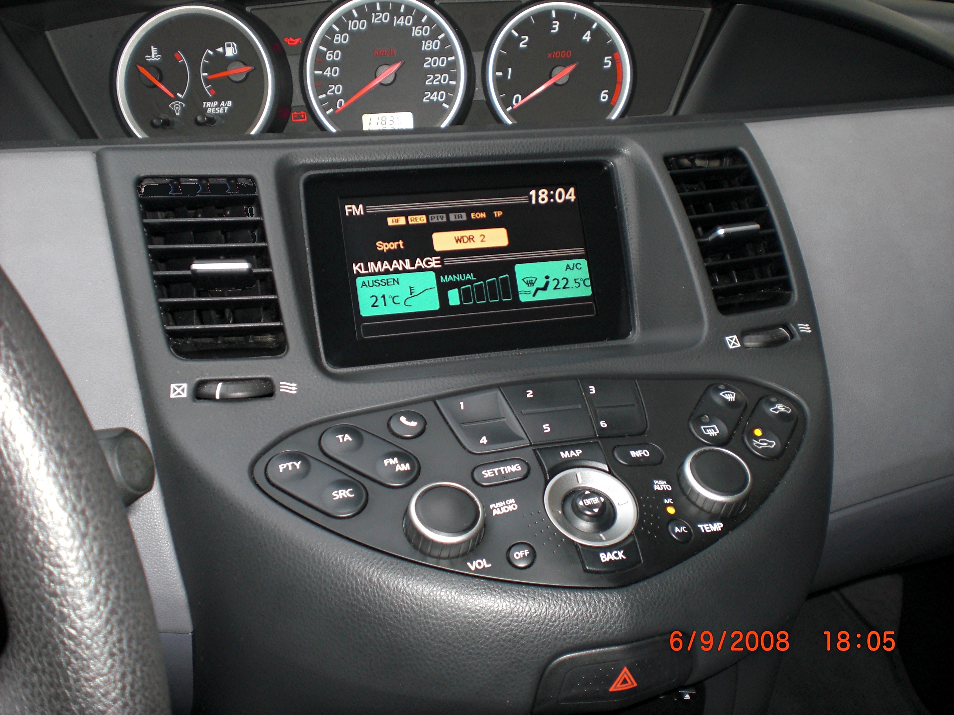 Nissan primera p12 cd player removal #1