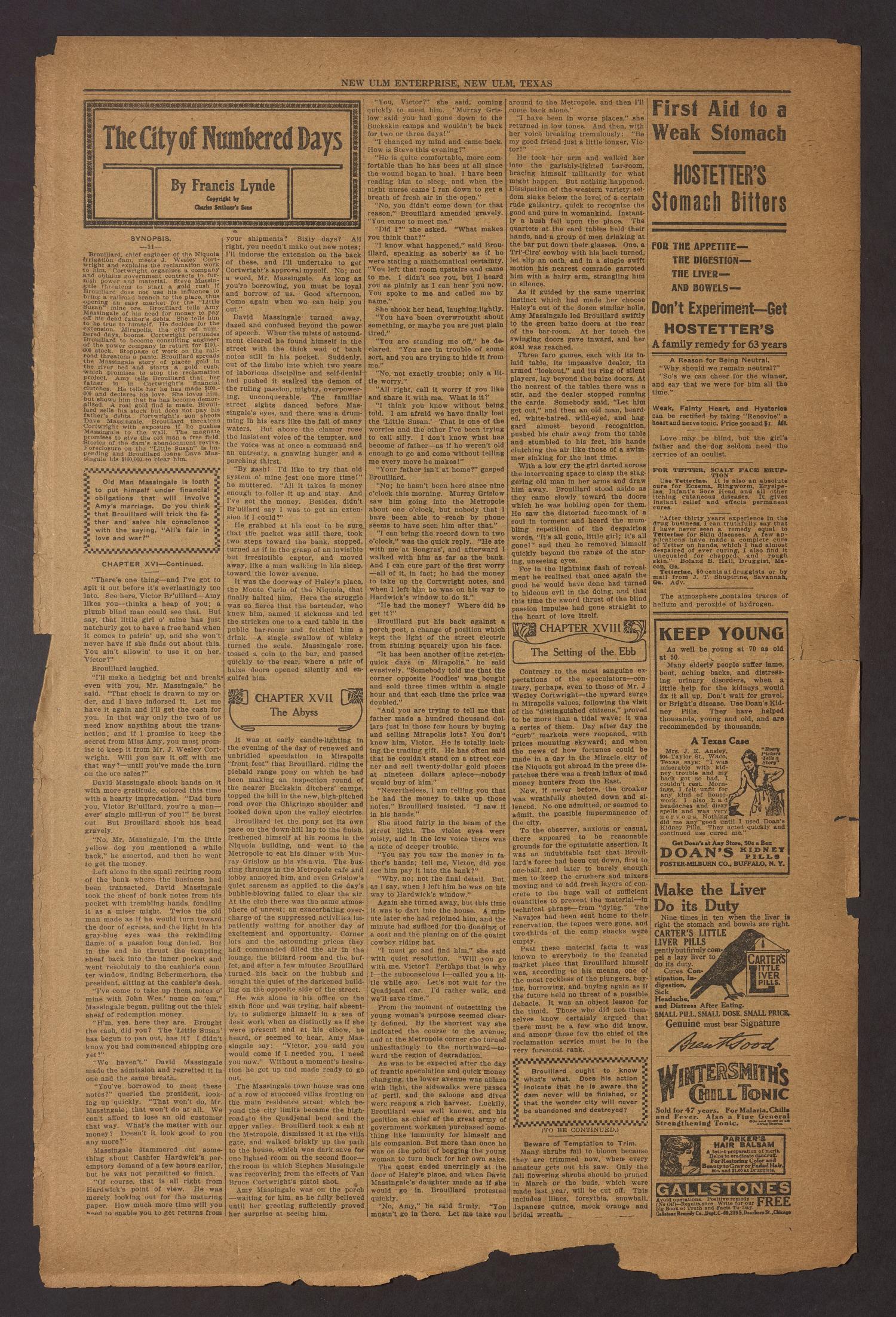 New Ulm Enterprise (New Ulm, Tex.), Vol. 6, No. 39, Ed. 1 Friday, June 16, 1916 - DPLA - e88fc23d0c19ec28224710ea9fc523ad (page 3)
