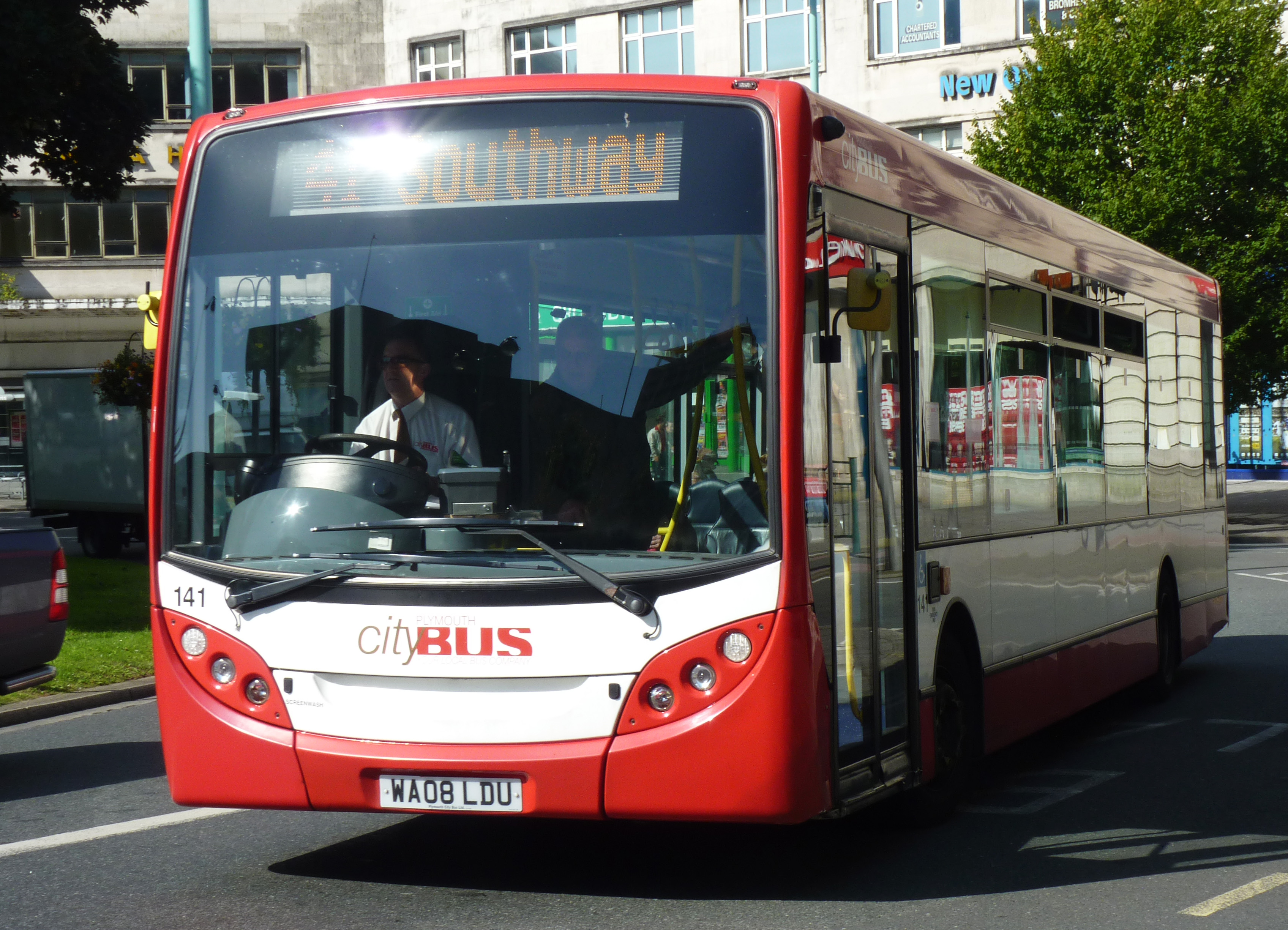 Integration bus. Citybus Georgia.