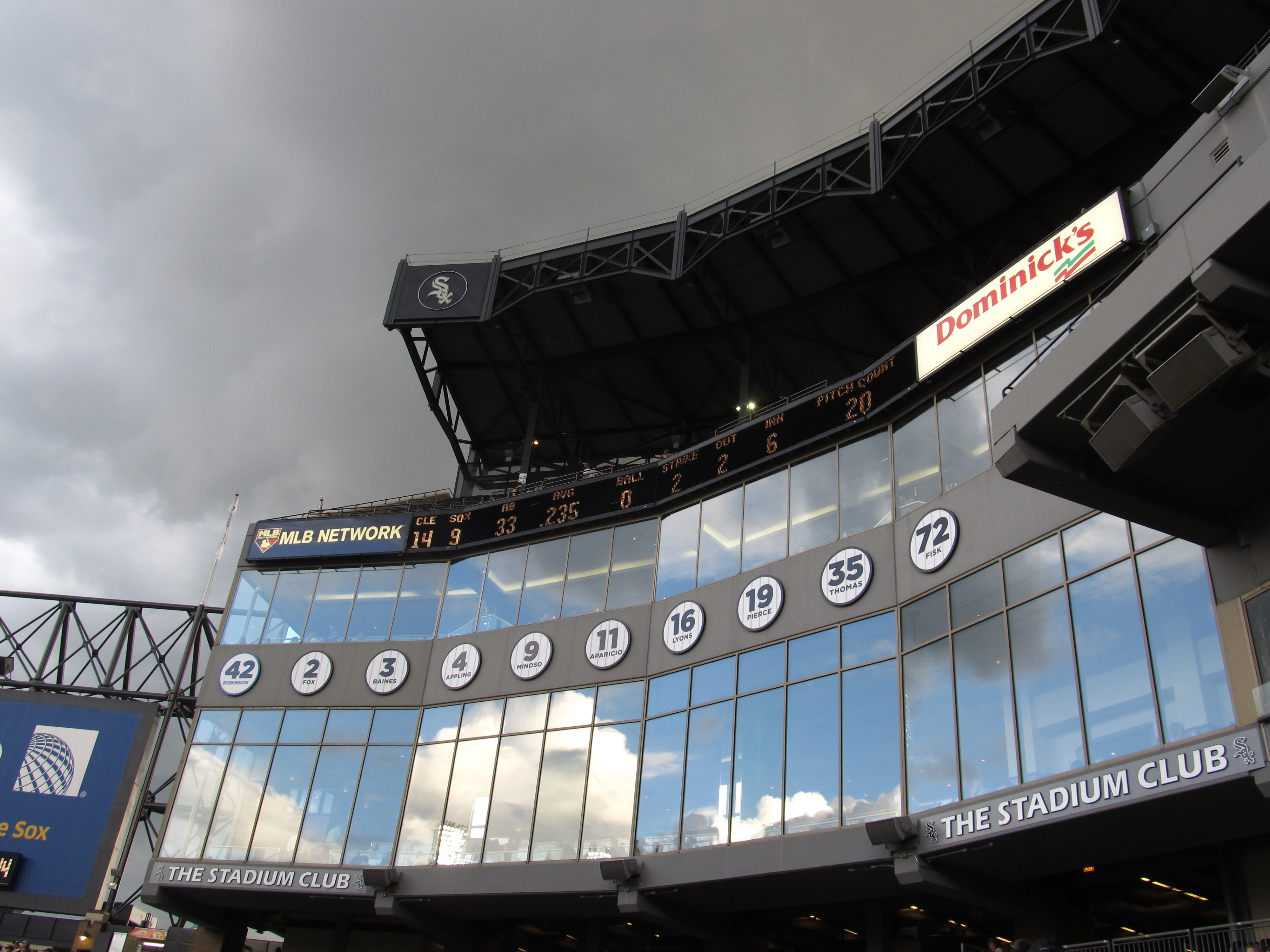 Chicago White Sox Retired Numbers, U.S. Cellular Field. 7/1…