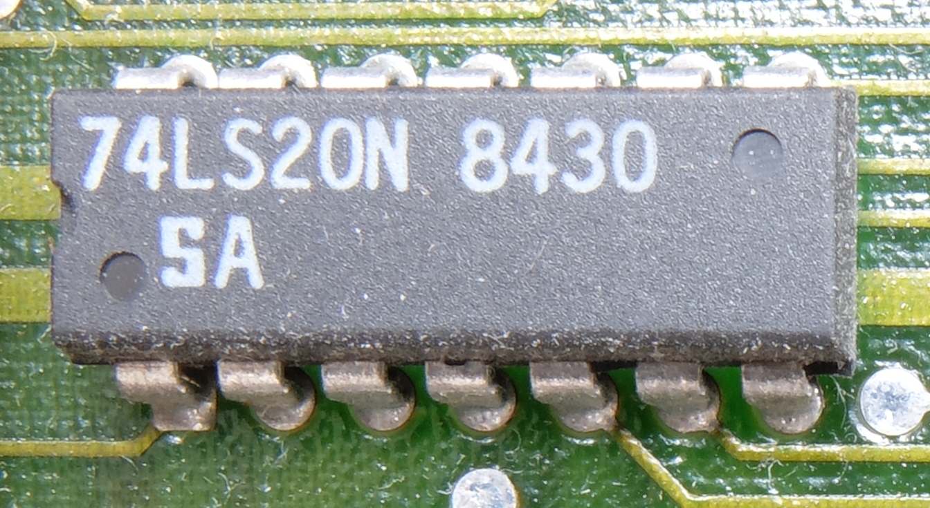 Лс 20. 74ls20. ICS 7400 Series.