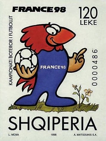Peluche Footix France 98 - Coupe du monde 1998 - TRINCAMP