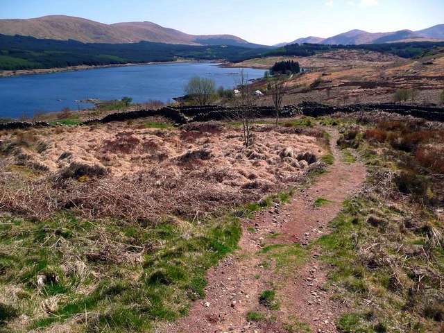 The Craiglee path - geograph.org.uk - 790618