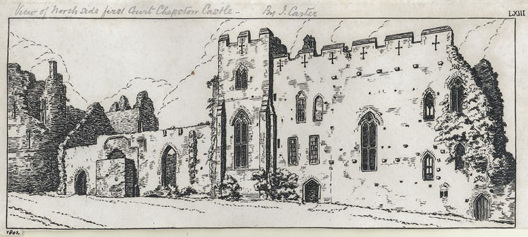 File:View of North Side, First Court, Chepstow Castle.jpeg