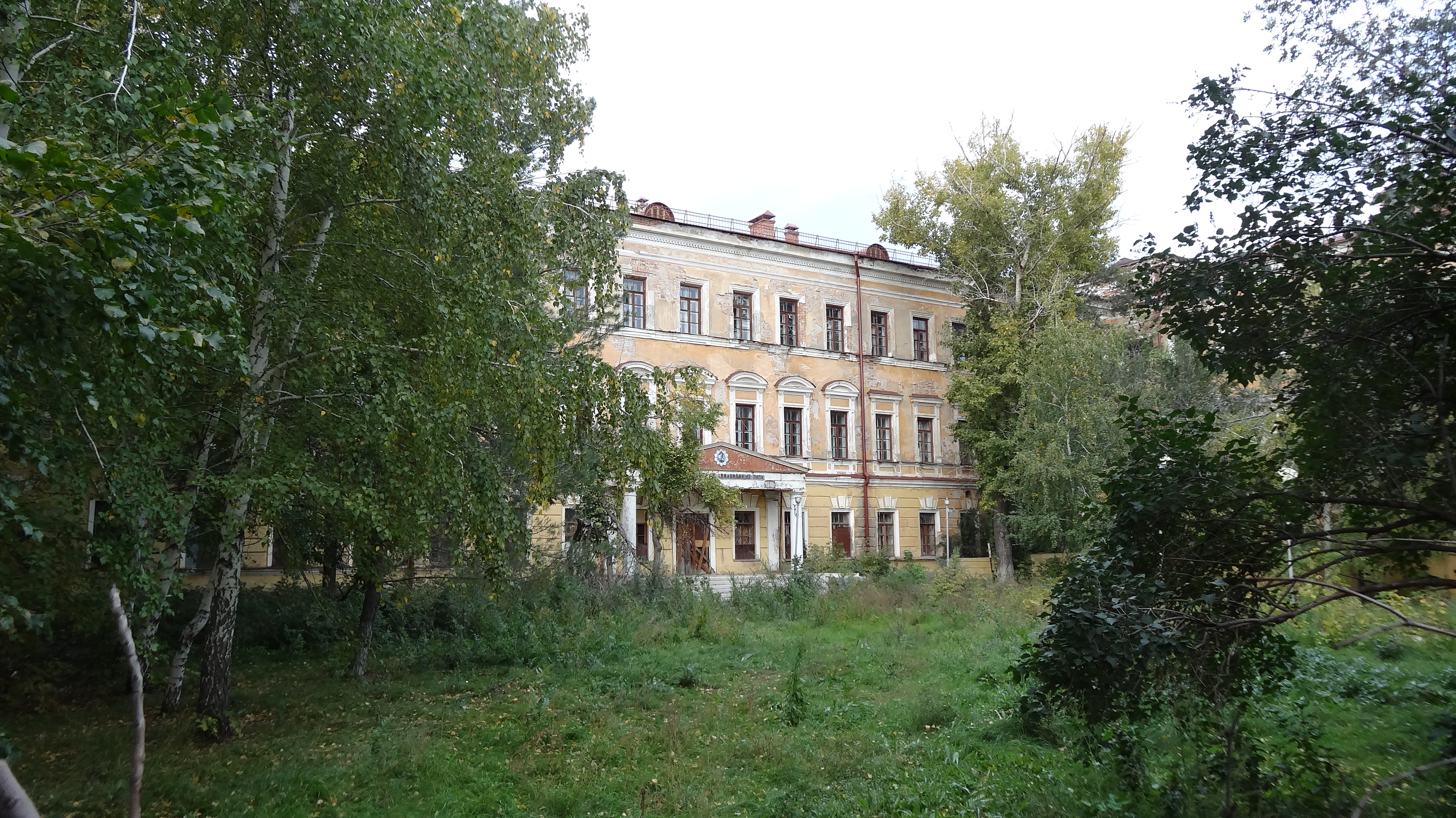 Лётное училище Оренбург здание 1955