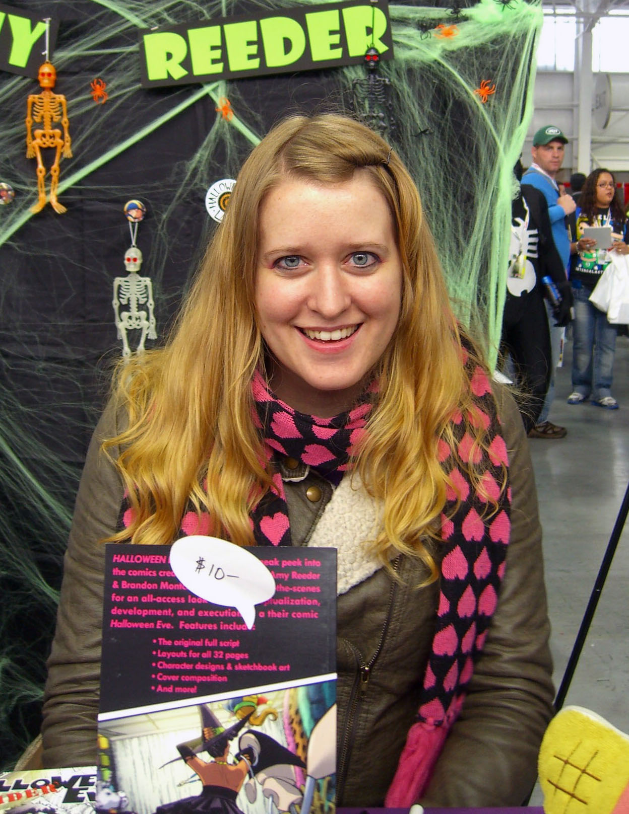 Reeder at the 2012 [[New York Comic Con]].