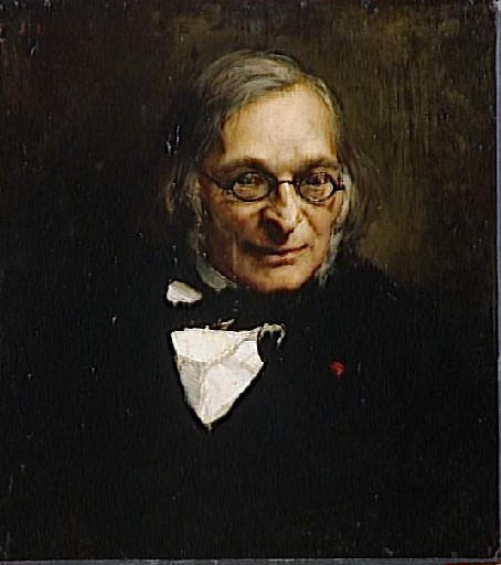 Portrait of Adolphe Franck by [[Jules Bastien-Lepage]], 1878