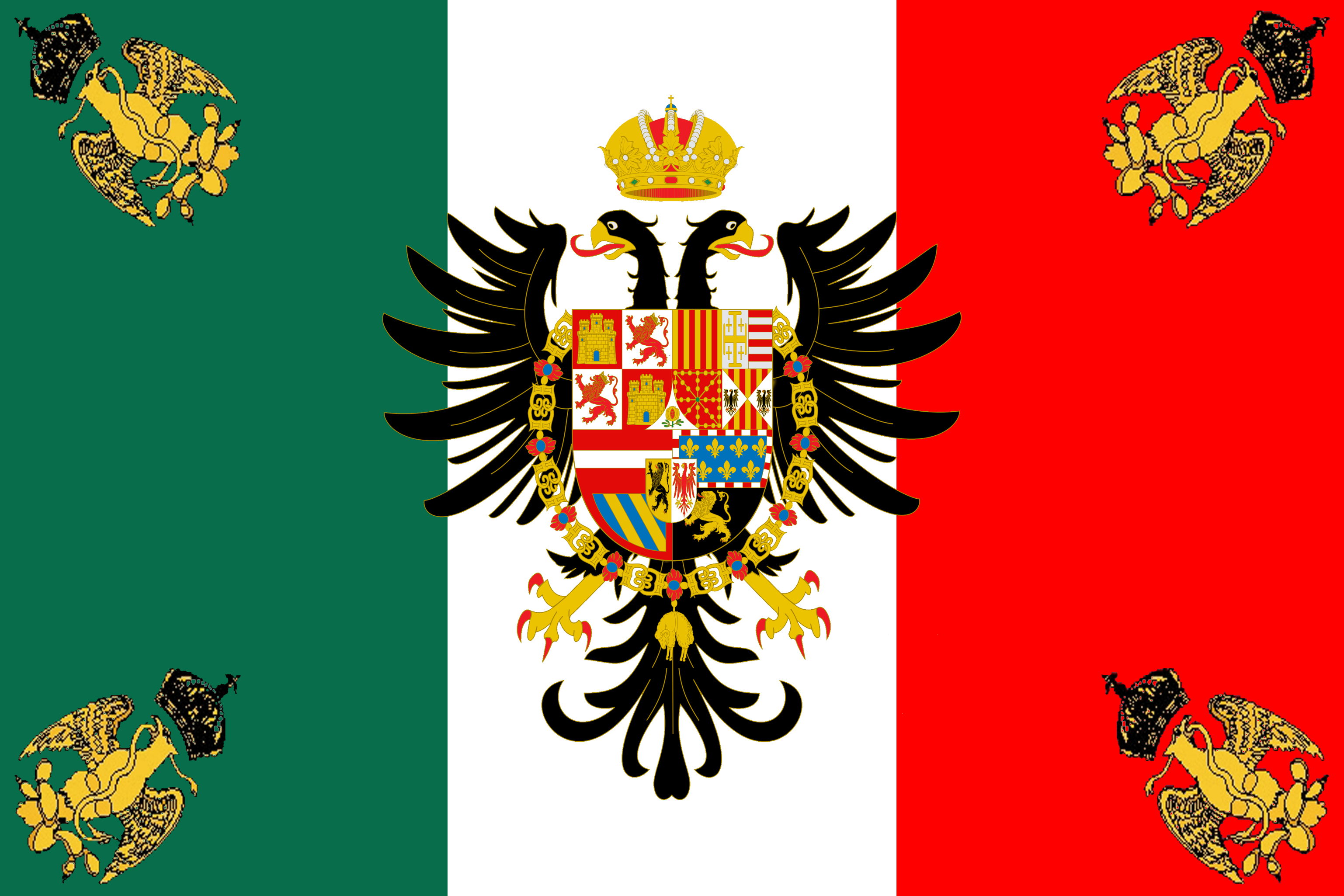 Escudo de la bandera de mexico