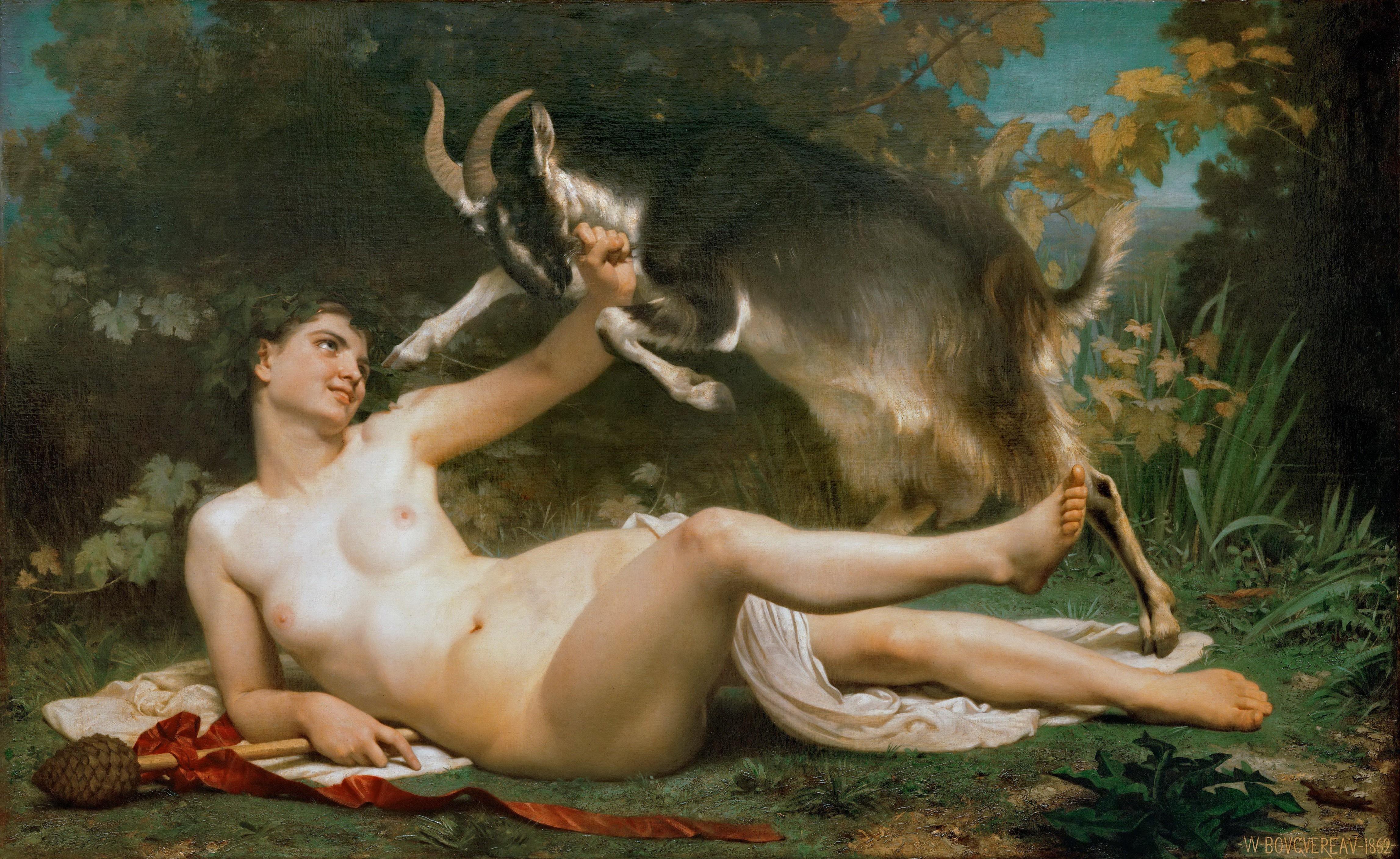 Bouguereau - Bacchant, 1862