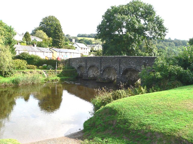 File:Bridge over River Barle at Withypool - geograph.org.uk - 53974.jpg