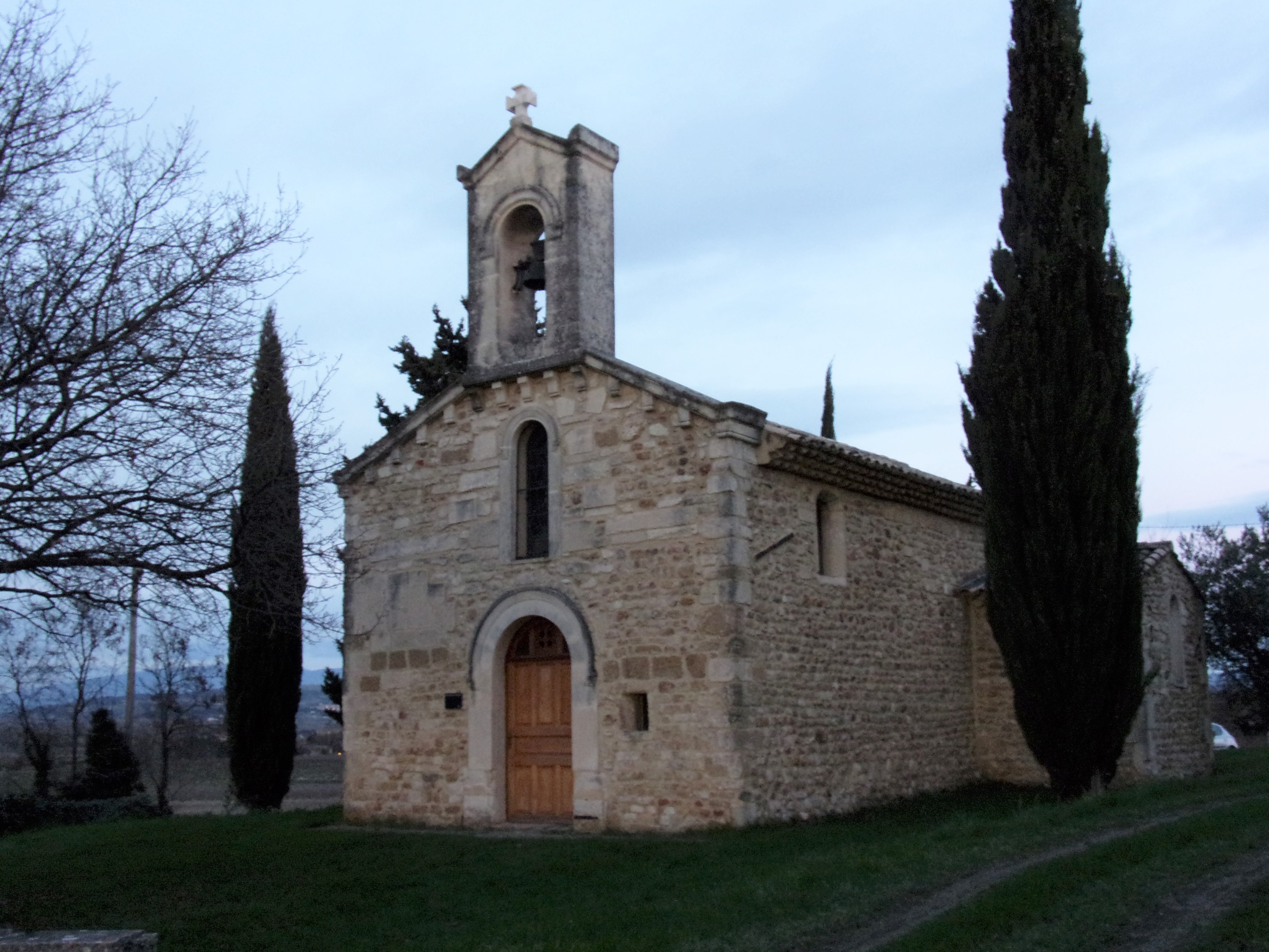 Chapelle Notre Dame du Roure  France Auvergne-Rhône-Alpes Drôme Tulette 26790