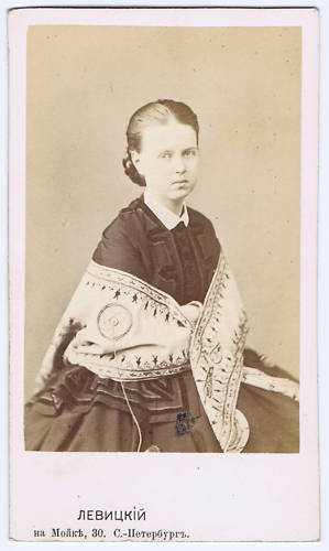 File:Daughter of Alexander II Grand Duchess Maria Alexandrovna 1865 by Sergei Levitsky.jpg