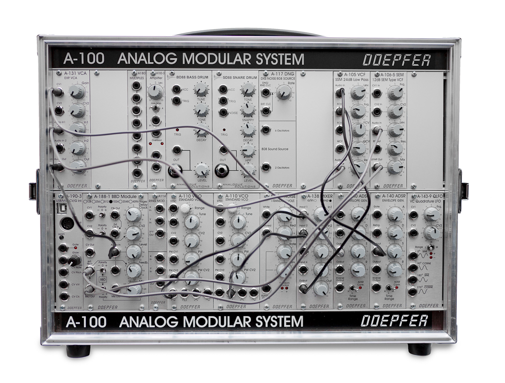 紫③ Doepfer A-100 ユーロラック モジュラーシンセ | dizmekaro.com