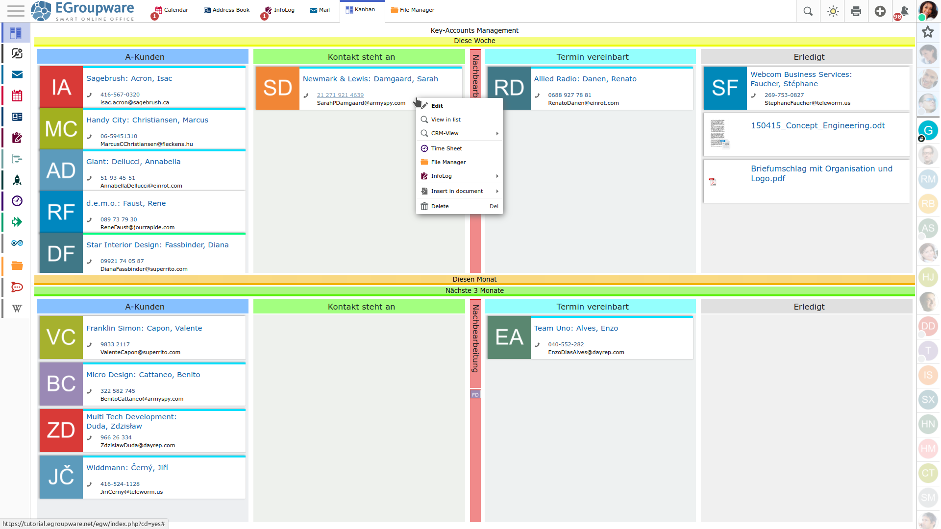 Kanban Board Template | Whiteboards.io